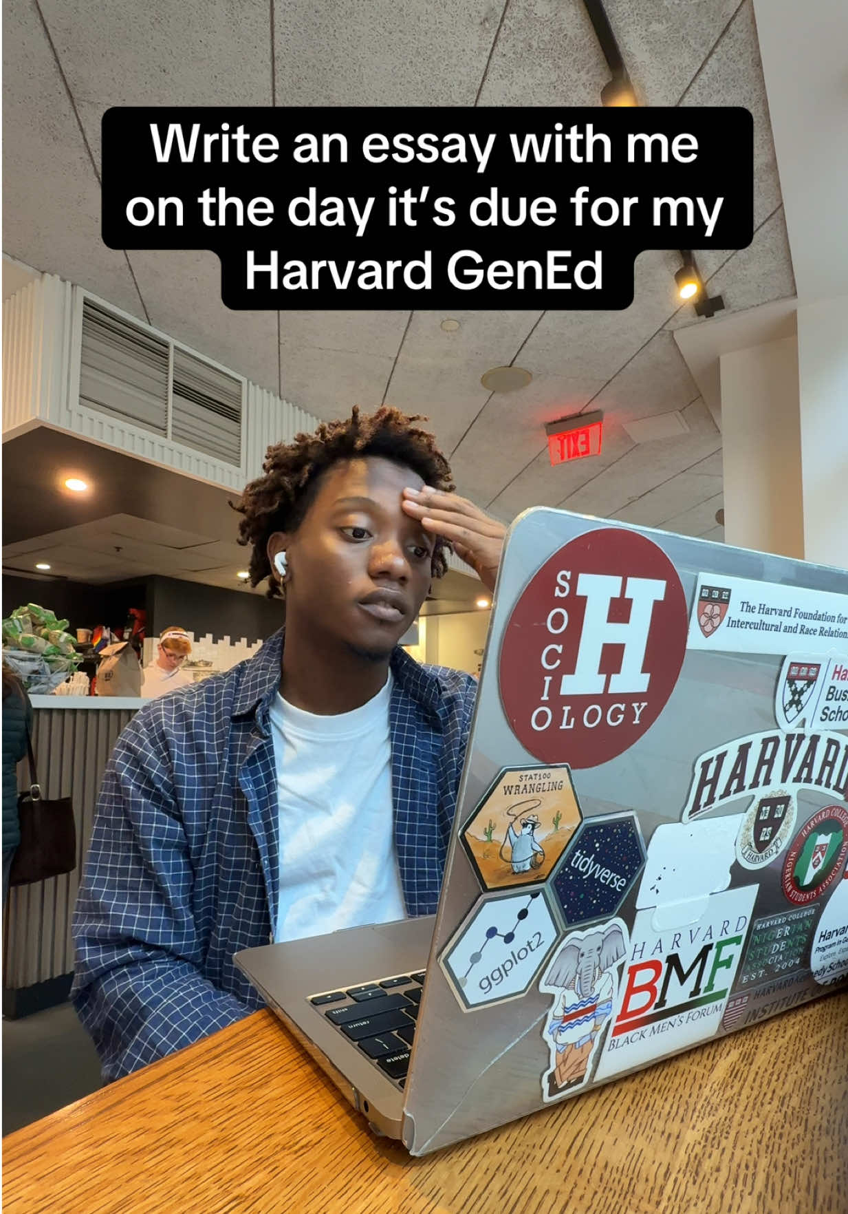 Idk guys, I had this overwhelming feeling of not wanting to write this paper since they gave us the assignment. Also, they pushed the deadline back 3x, so there really was no excuse to not have finished on time 😭😭 #midterms #harvard #collegeessay #academicweapon #procrastination 