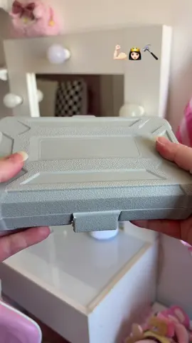 Simplesmente as ferramentas mais lindas que eu já vi 🩷🥰 #ferramentas #unhoxing #aesthetic #penteadeira #tiktokshop 