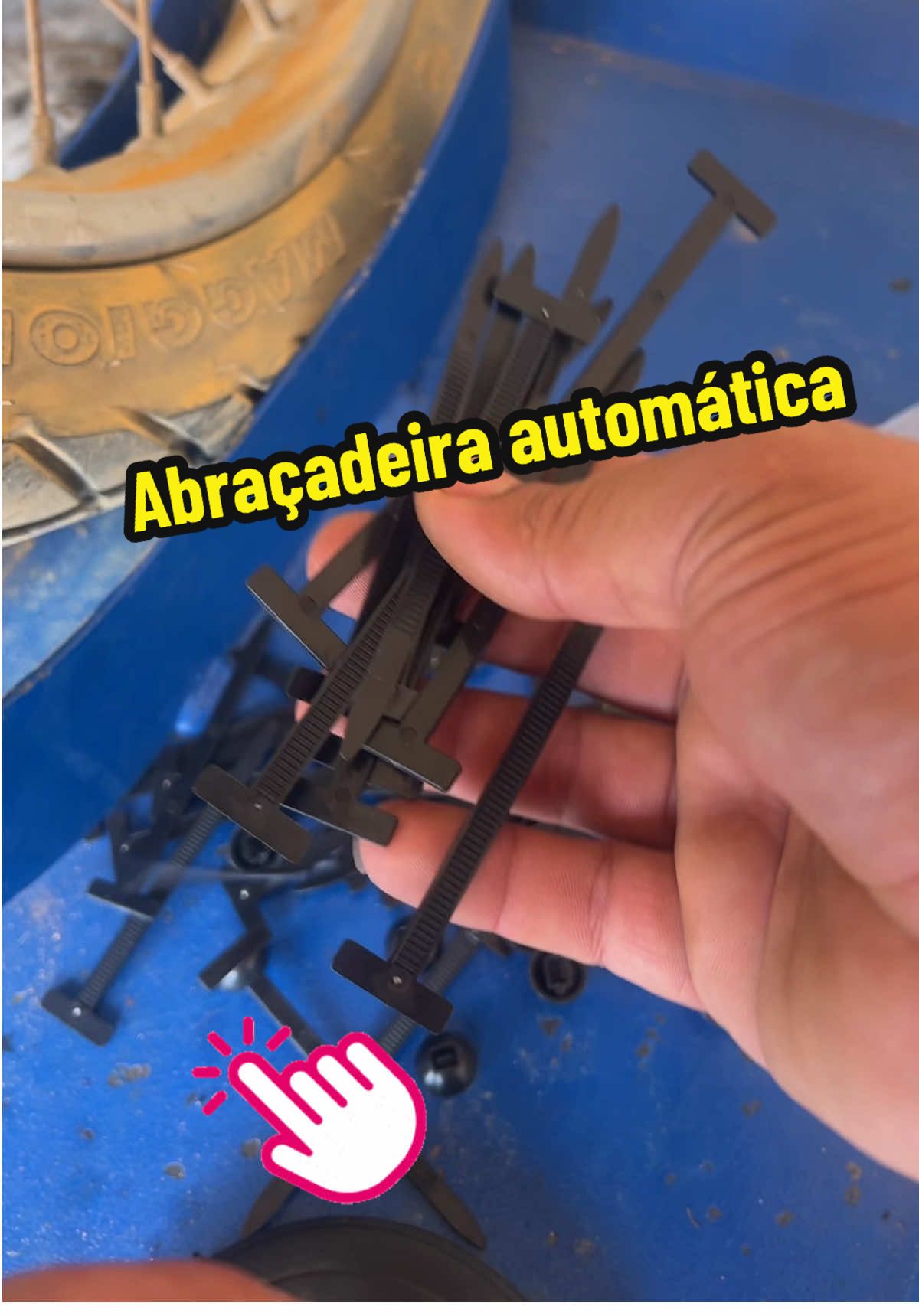 Abracadeira de nilon 