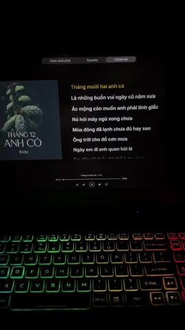 Tháng 12 anh có là những buồn vui ngày cũ năm xưa ... #kidz #lyrics #nhacrap #nhachaymoingay 
