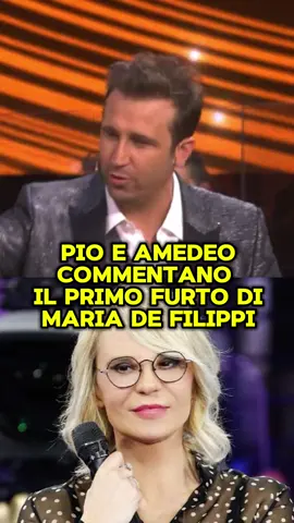 Pio e Amedeo commentano il primo furto di Maria de Filippi🤣 #pioeamedeo #funny #viral #neiperte #mariadefilippi 