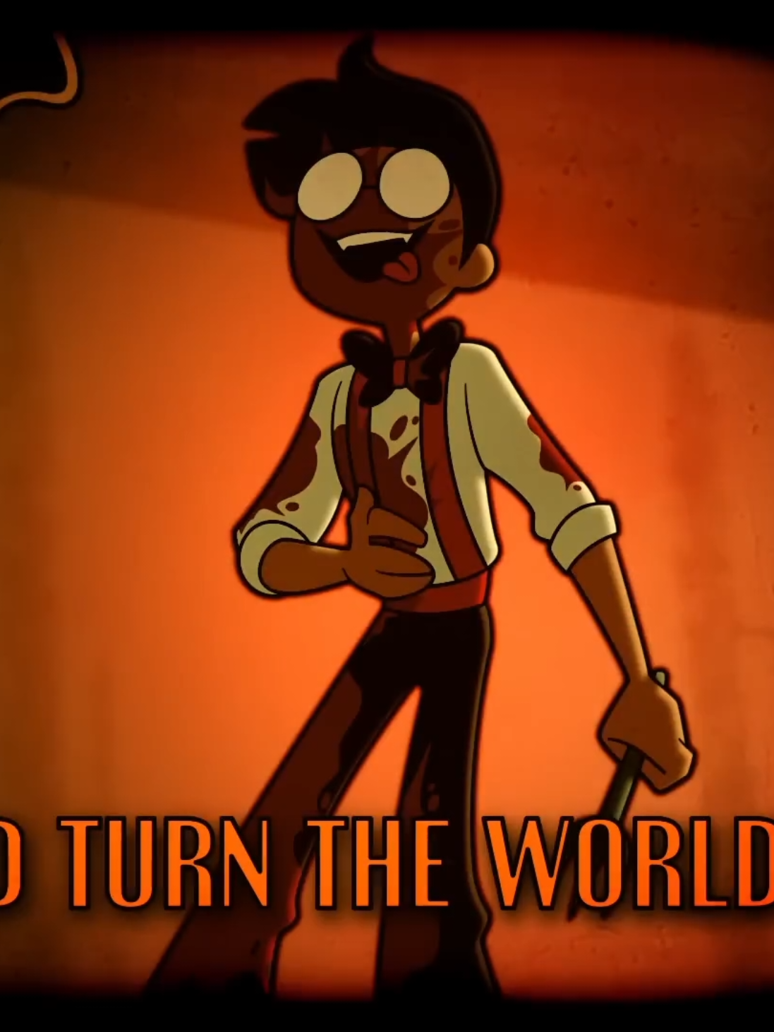 UPSIDE DOWN (A #HazbinHotel  Song) Black Gryphon & Baasik  #hazbinhotelsong #Alastor #hazbinhotelalastor #hazbinhotelseason2 @Black gryphon & baasic @Black gryphon 