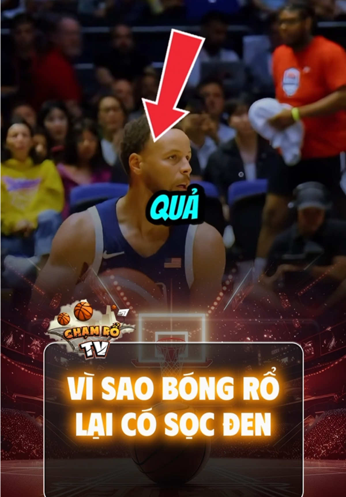bóng rổ có sọc đen #chamrotv #bongro #basketball 