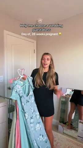 Any and all help appreciated!!!✨💋🤭 #getdressed #dressthebump #weddingguest #pregnant #28weeks 