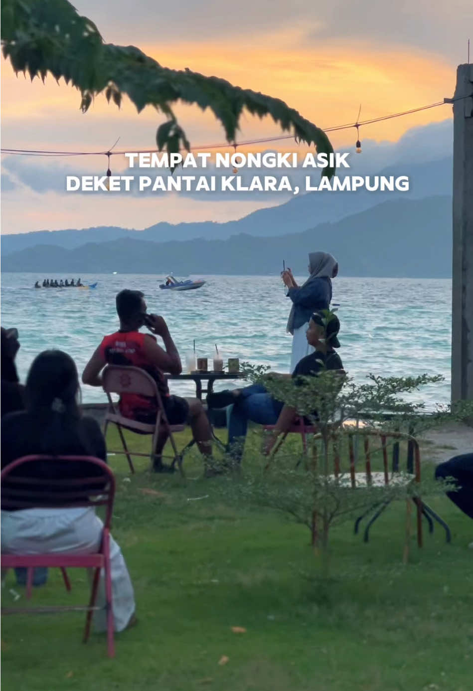 Tempat Nongki Asik Pinggir Pantai di Lampung, Hantai Coffeeshop #Lampung #Pesawaran #Nongki #Pantai #Cafe 