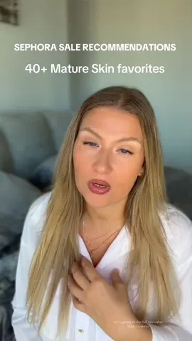 8 products I highly recommend from Sephora for mature skin! ##sephorasalerecommendations##sephorasale##matureskinmakeup##makeupover40