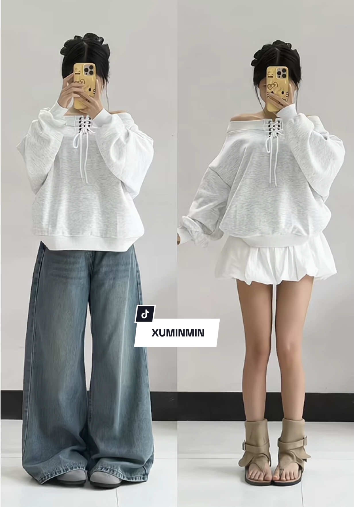 Áo xinh cá #reviewlamdep #OOTD #fyp #outfit 