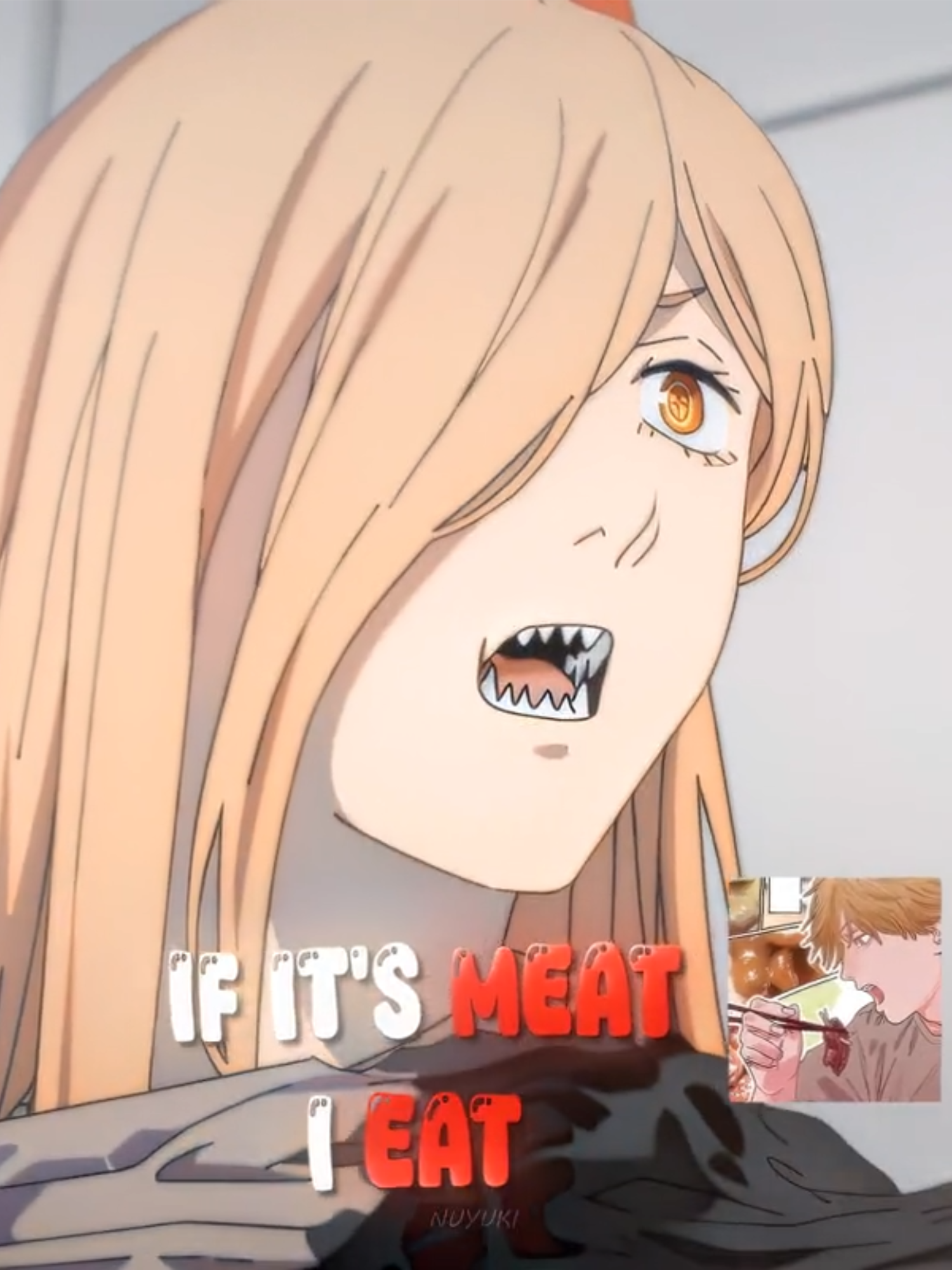 if it's meat i eat😱 #power #denji #chainsawman ★ upload method ★ TG: @editing_news