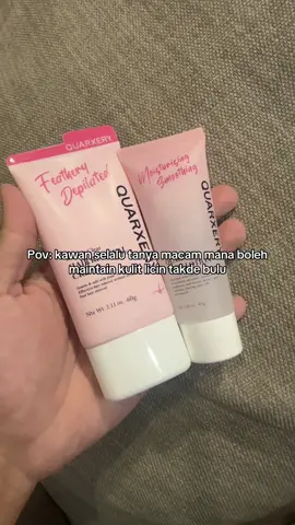 Dah taknak rahsia dah #quarxery #hairremovalcream #veetcream #bodylotion #fypシ゚ 
