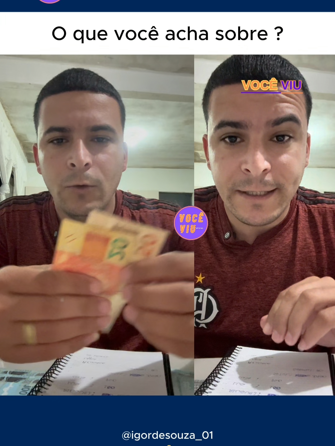 No vídeo em destaque o Igor mostra a realidade dele e de muitos brasileiros ao qual vive nessa situação, cujo o salário é destinado a família no valor mínimo do país R$1.518,00, e muitas vezes não sobra nada ou até mesmo falta para comprar o necessário* , Exatamente o Necessário!  O que você acha sobre ? #voceviuoficial #fypp #fyy #familia #desabafo #povobrasileirovamosacordar #brasil #brasileiro #news #noticias
