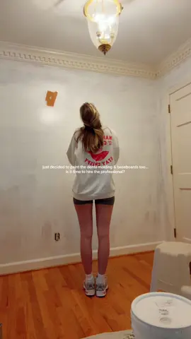 I have such respect for professional painters now #newhome 