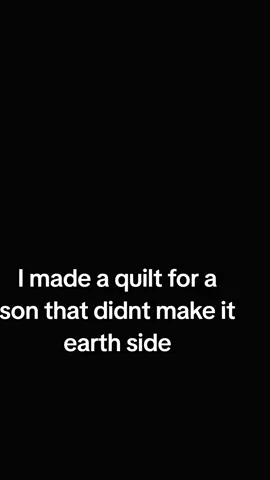 Like, what do I even do with this? hold on to it for thirty years until my daughter might have children? #memoryquilt #pregnancyloss
