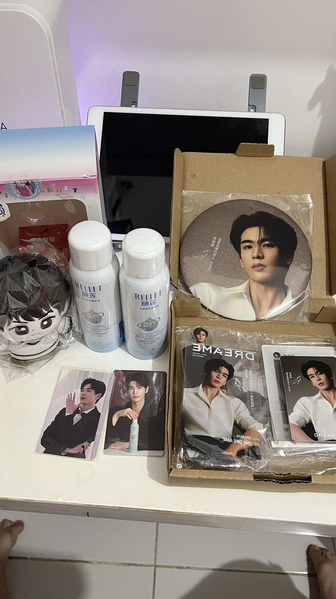 Unboxing Dreame, Rellet and Doll Official Our Generation Zhang Linghe #zhanglinghe #aktorchina #thebestthing #dramachina #ourgeneration 