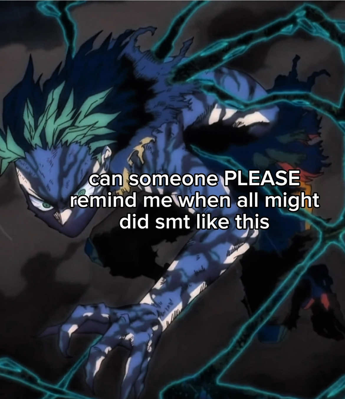 “I wanna be like all might when I grow up!” yh js stfu 💔 #mha #myheroacademia #deku #carnagedeku #fyp 