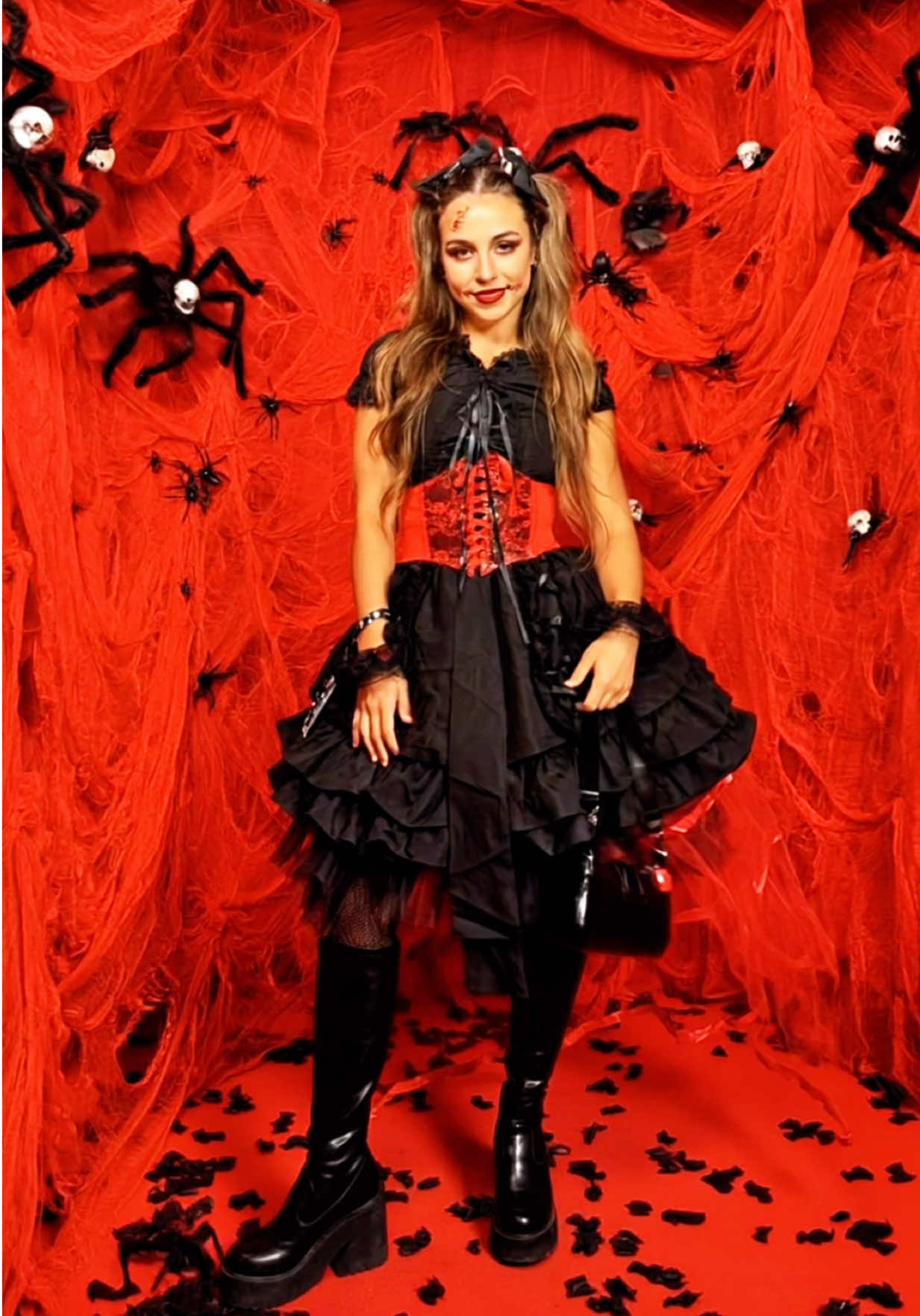 POV: You get a last-minute call to spend Halloween in Barcelona with Lady Gaga. 💋🕸️  @ladygaga @YouTube #sponsored #thedeaddanceonshorts A night I will always remember 🫶🏻