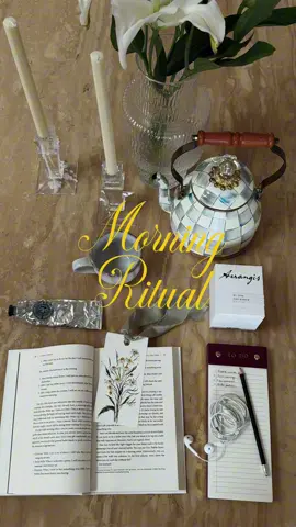🤍✨ #morningritual #morningroutine 
