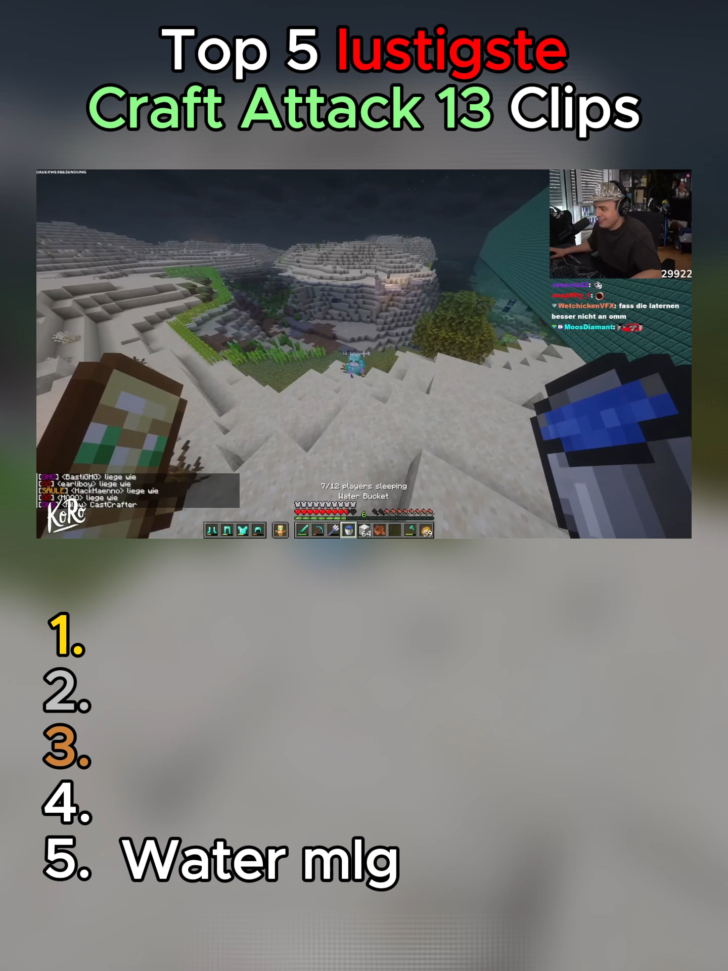 Top 5 lustigste Craft Attack 13 clips!😂 Twitch Deutschland #craftattack13 #twitch #twitchdeutschland #top5 #fyp