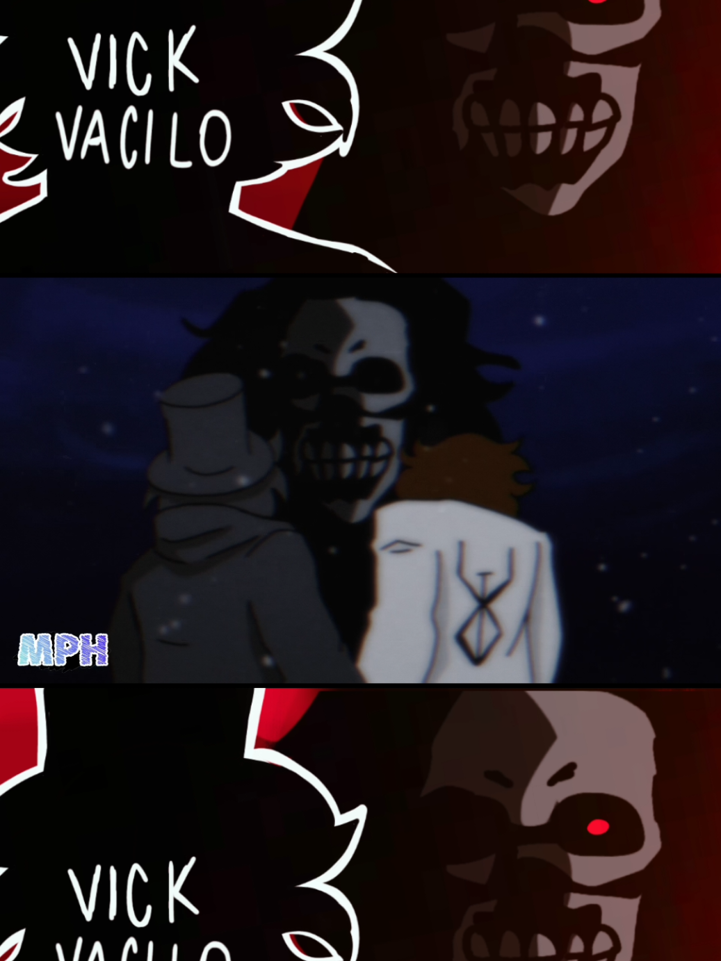 oxe você pegou 😨#monstro #anologhorror #vickvacilo #animacao #anologhorror @Vick Vacilo 