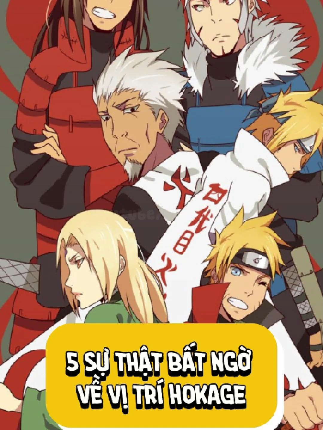 5 Sự Thật Bất Ngờ Về Vị Trí Hokage! #latleoo #latleo #naruto #narutoshippuden #boruto #hokage #anime #manga