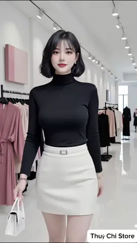 Áo giữ nhiệt cổ cao - mặc ấm mà vẫn tôn dáng. #aogiunhiet #thoitrangnu #xuhuong #viral #thinhhanh   