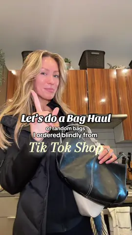 BAG HAUL 😛 we got lucky with a few winners… what do you think?? #handbags #baghaul #random #tiktokshop #thrifted 