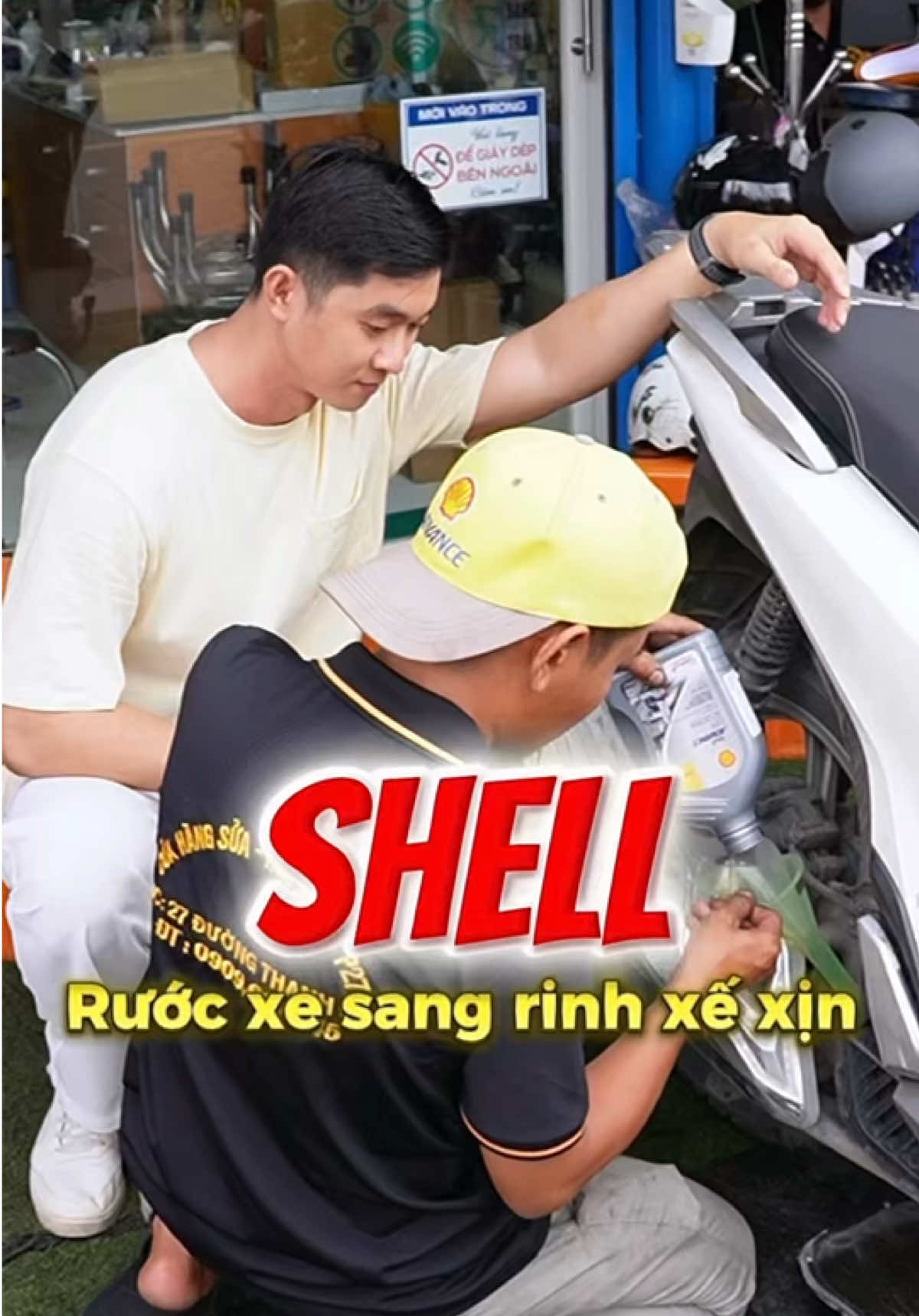 Anh em thay nhớt SHELL ngay hôm nay để “đổi vận”, có cơ hội nhận được xe SH Mode 125 hoặc iPhone 17 Pro 256gb và nhiều nhiều voucher hấp dẫn khác mà anh em không thể bỏ qua nhé  #Shell #SanShellDoiVan #ShellAdvance