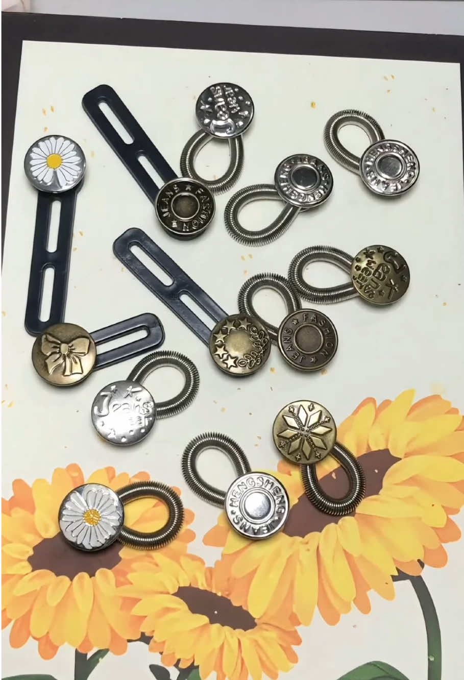 Cúc quần lò xo nới rộng cạp quần bị chật #nutnoironglungquan #nutnoirongquan #cucnoirongcapquan #xuhuong #nb99store 