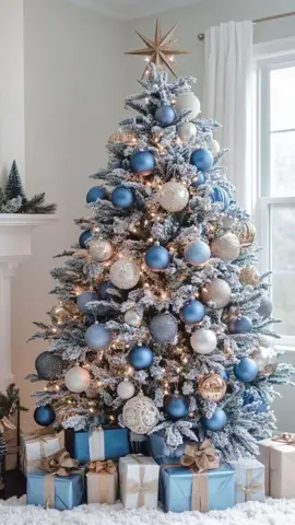 Blue Christmas incoming  #decor #pintrerest #bluechristmastree #insporation #november