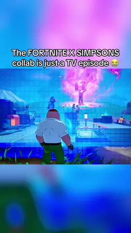The FORTNITE X SIMPSONS collab is just a TV episode 😭 #fortnite #thesimpsons #fortniteclips #fortnitememes #fortniteupdate 
