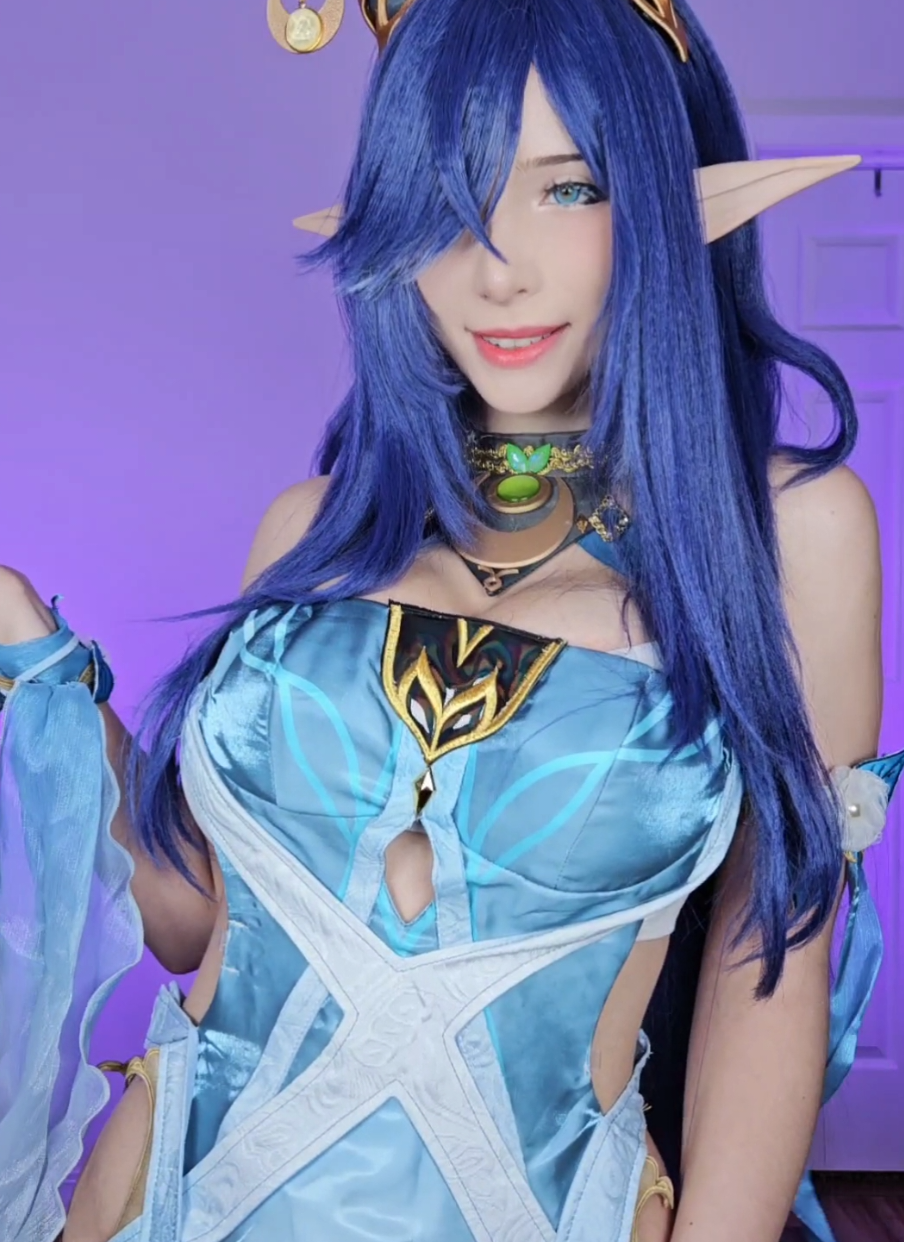 This is your sign to start playing Genshin again #lauma #GenshinImpact #cosplay #fyp 