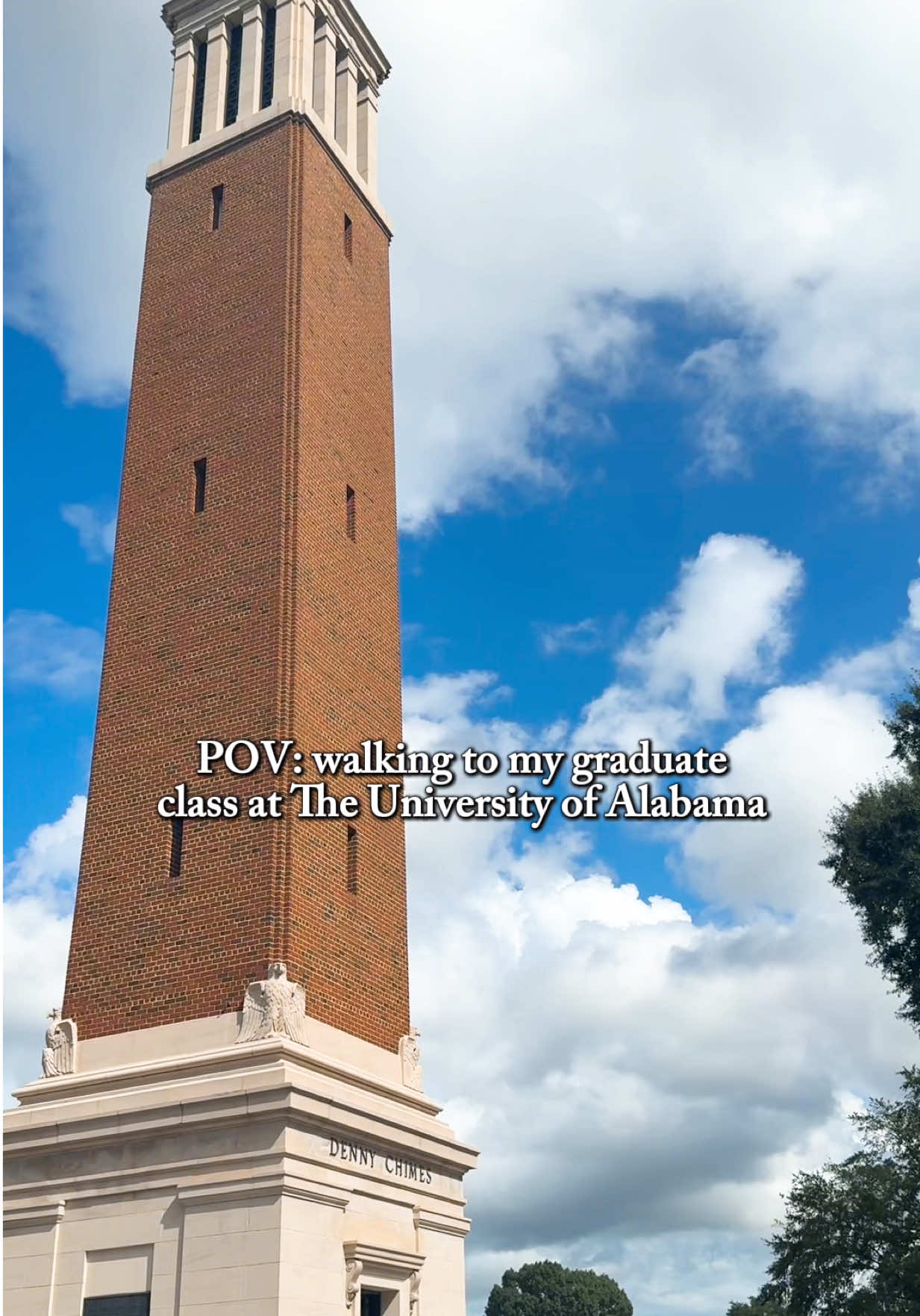 Starting to feel like fall here at UA! 🍁 For more info on applying to UA Graduate School use the following link:  https://graduate.ua.edu/
 #RollTide#UAGraduateSchool#UAGSInfluencer 
 **views expressed are my own and do not represent the views of The University of Alabama 
