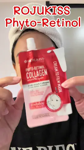 โรจูคิส เนื้อครีมเข้มข้นทาทิ้งไว้ 10 ถึง 20 นาทีจนเนื้อครีมแห้ง ค่อยค่อยลอกแผ่นฟิล์มออก ช่วยให้หน้าเด้ง ชุ่มชื้นฉ่ำ และช่วยกระจ่างใสด้วยนะ และยังพกพาสะดวกด้วยจ้า##เพลงฮิตtiktok##เทรนวันนี้##rojukiss##mask @@✨ออนิว ธนัญาศิริ✨