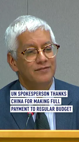 The UN expressed their gratitude to China for making full payment to the UN’s regular budget. Farhan Haq, deputy spokesperson for Secretary General Antonio Guterres, said: “Xie Xie,” meaning “Thank you” in Chinese. He said China’s payment had brought the number of fully paid-up member States to 142. China made a payment of over $685 million. The spokesperson said the UN is currently under financial pressures, urging full payments from all member states. The US now owes the UN over $3 billion, according to records. #UN #China