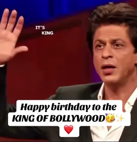 Happy birthday SHAHRUKHAN the KING OF BOLLYWOOD!!! #shahrukh #srk #kingofbollywood #SRK 