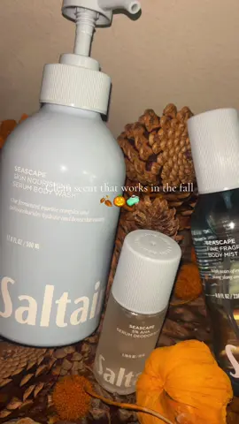 Who said clean scents were just for summer? 👀🍁 #SaltairSeascape 