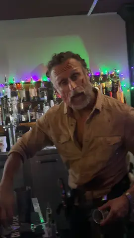 met rick grimes last night #fyp #twd #halloween #rickgrimes #halloweencostume 