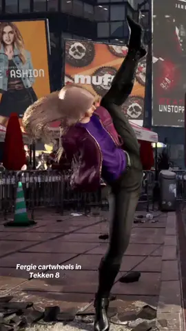 Nobody told me Fergie is in Tekken 8 ? 🤣 #fergie #fergiecartwheels #fyp #tekken #fgc 