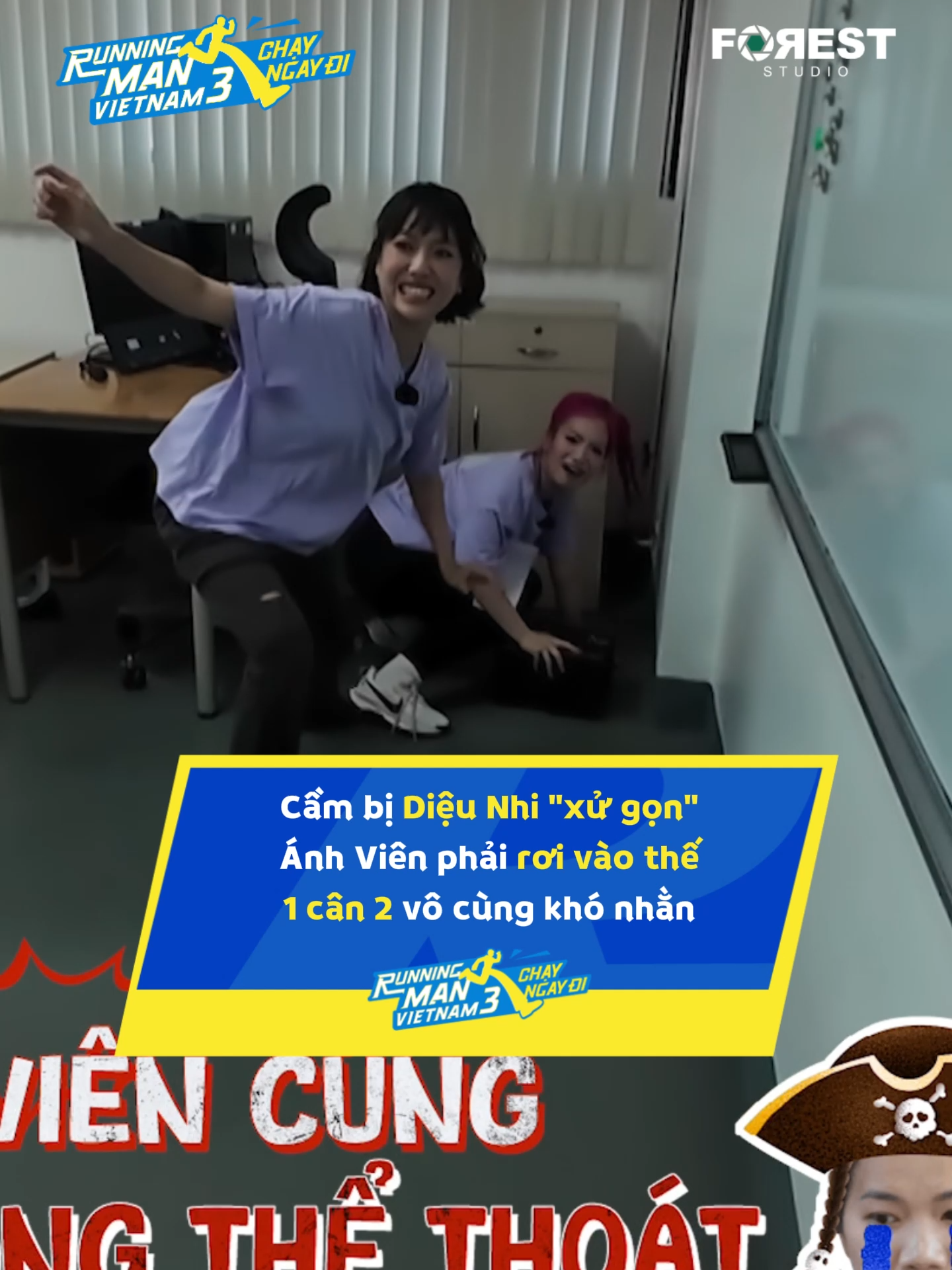 Khó cho Ánh Viên pha này rồiiii --- 📷 Tập 5 Running Man Vietnam mùa 3 - CHẠY NGAY ĐI phát sóng vào Thứ Bảy ngày 01/11/2025 lúc 19h30 trên kênh HTV7 và 19h45 trên hệ thống kênh FOREST STUDIO. Ⓒ Running Man Vietnam Season 3 - Bản quyền thuộc Forest Studio. #RunningManVietnam #RunningManVietnamSeason3 #chayngaydi #ForestStudio #TranThanh #NinhDuongLanNgoc #LienBinhPhat #quangtuan #anhtuatus #QuangTrung #quanap #LeNhan #DongNhi #DieuNhi #AnhVien #HauHoang #Cầm #chinsu #tuongotchinsu #vanmonngonbungvi #bunglenvantiecvui #NuocmamcacomNamNgu #NuocmamNamNgu #CoNamNguthemhanhphuc #DownyVietnam #THOMMMMM #DookkiVietnam