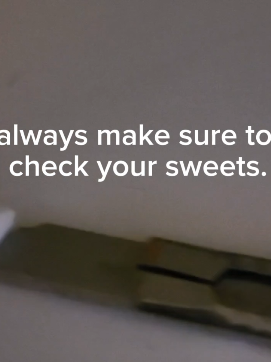 make sure to check it before eating #halloween2025 #sweets #jokes 