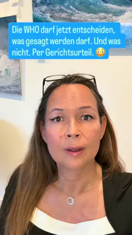 Ein deutsches Gericht hat entschieden: Plattformen dürfen Inhalte löschen, wenn sie der Meinung der WHO widersprechen – auch wenn sie sachlich sind. Das ist keine technische Panne. Das ist ein Gerichtsurteil. Und ich finde: Das ist das Ende der freien Meinungsäußerung – unter dem Deckmantel des Gesundheitsschutzes.                   Urteil: Kammergericht Berlin, Sept. 2025 (Az. 10 U 120/22). Plattformen dürfen WHO-kritische Beiträge löschen – auch wenn sie sachlich, medizinisch oder journalistisch korrekt sind. #meinungsfreiheit #medienfreiheit #who #zensur #aufklärung 
