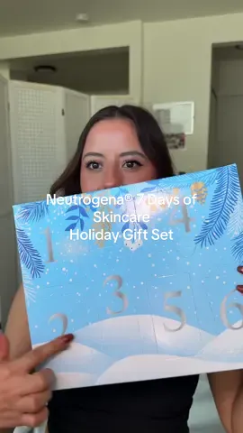 gifted by Neutrogena  Advent Calendar by @Neutrogena #gifted_by_Neutrogena  7 Days of Skincare Holiday Gift Set 🎁✨ #neutrogena #adventcalendar #giftset #skincare 