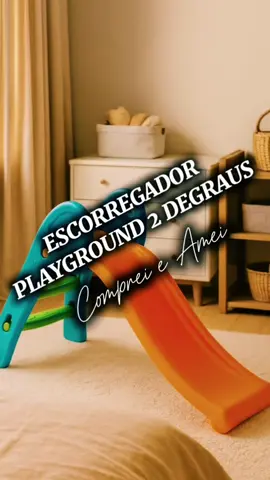 ESCORREGADOR PLAYGROUND 2 DEGRAUS ESCORREGA PARA CRIANÇAS BRINQUEDO 