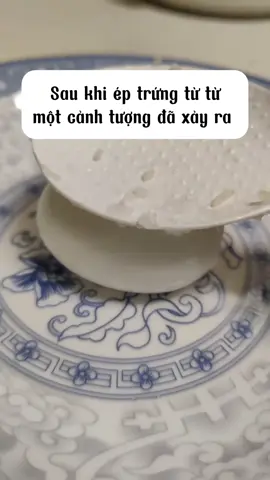 Điều gì xảy ra khi ép trứng từ từ #trending #trendingvideo 