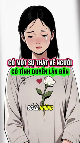 Có một sự thật ít ai biết về những người có tình duyên lận đận #tinhduyen #nghiepduyen #chepkinh #tutap #chepkinhdiatang 