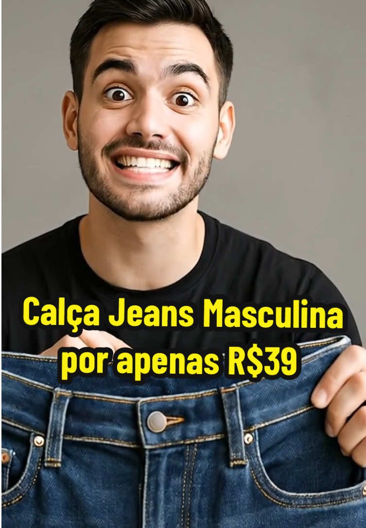 Calça Jeans Masculina no precinho! #modamasculina #agro #tiktokshop 