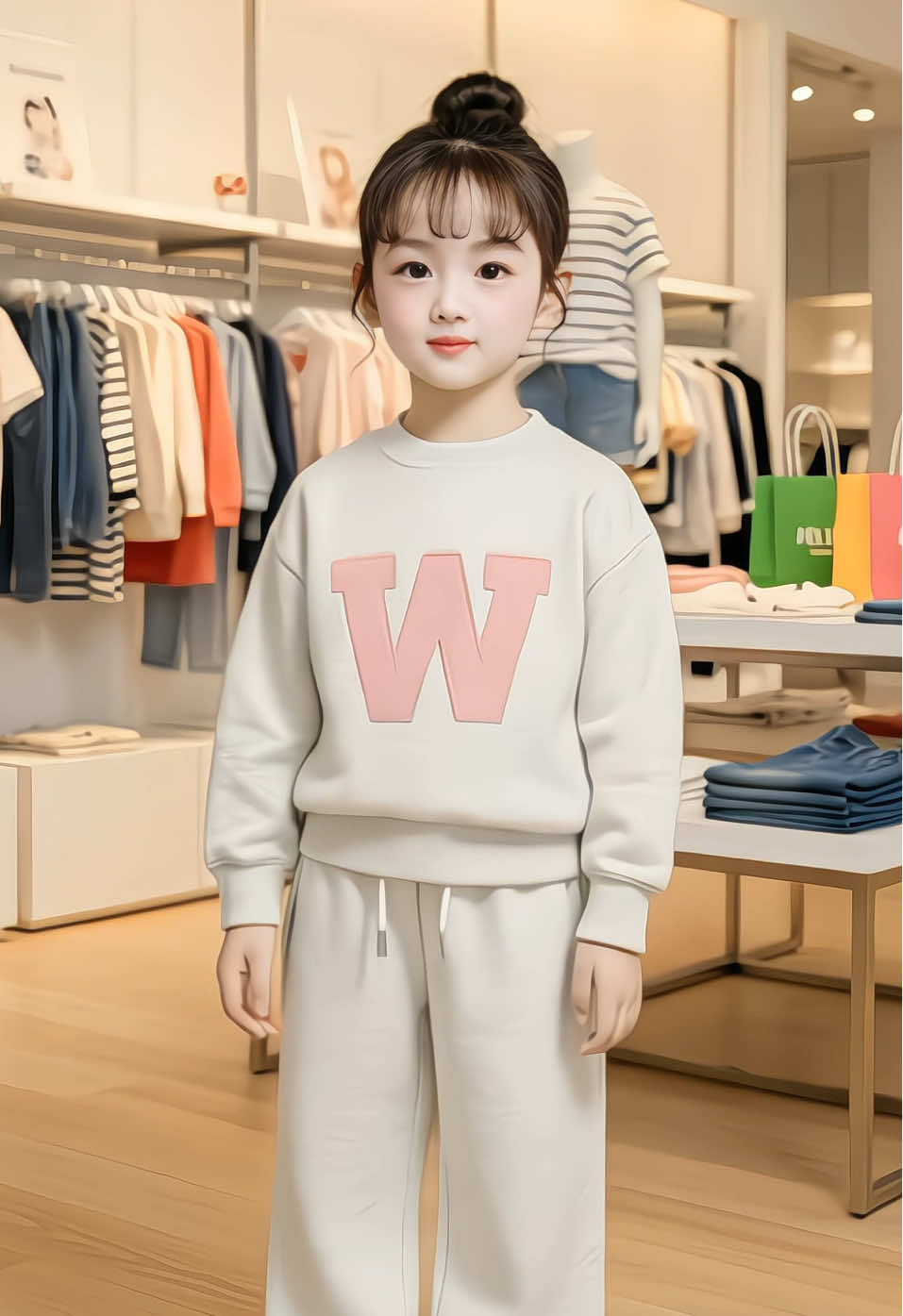 SÉT BỘ THU ĐÔNG (W) DA CÁ TÀU mềm mịn, độ dày vừa phải mặc thu đông.Đủ size 8–50kg (Mẹ chọn đúng sz)#thoitrangtreem #bodaitaychobe #bothudong #bothudongchobe #bodaitaychobegai 