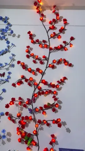 شجرة الورد المضيئة لون الاحمر للحجر واتساب 07864508551#ورد #ديكور #بغداد #عراق #فولو 