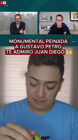 Monumental peinada de Juan Diego Gómez a Gustavo Petro #noticiascolombia #ultimahoracolombia #CarlosAnaya 