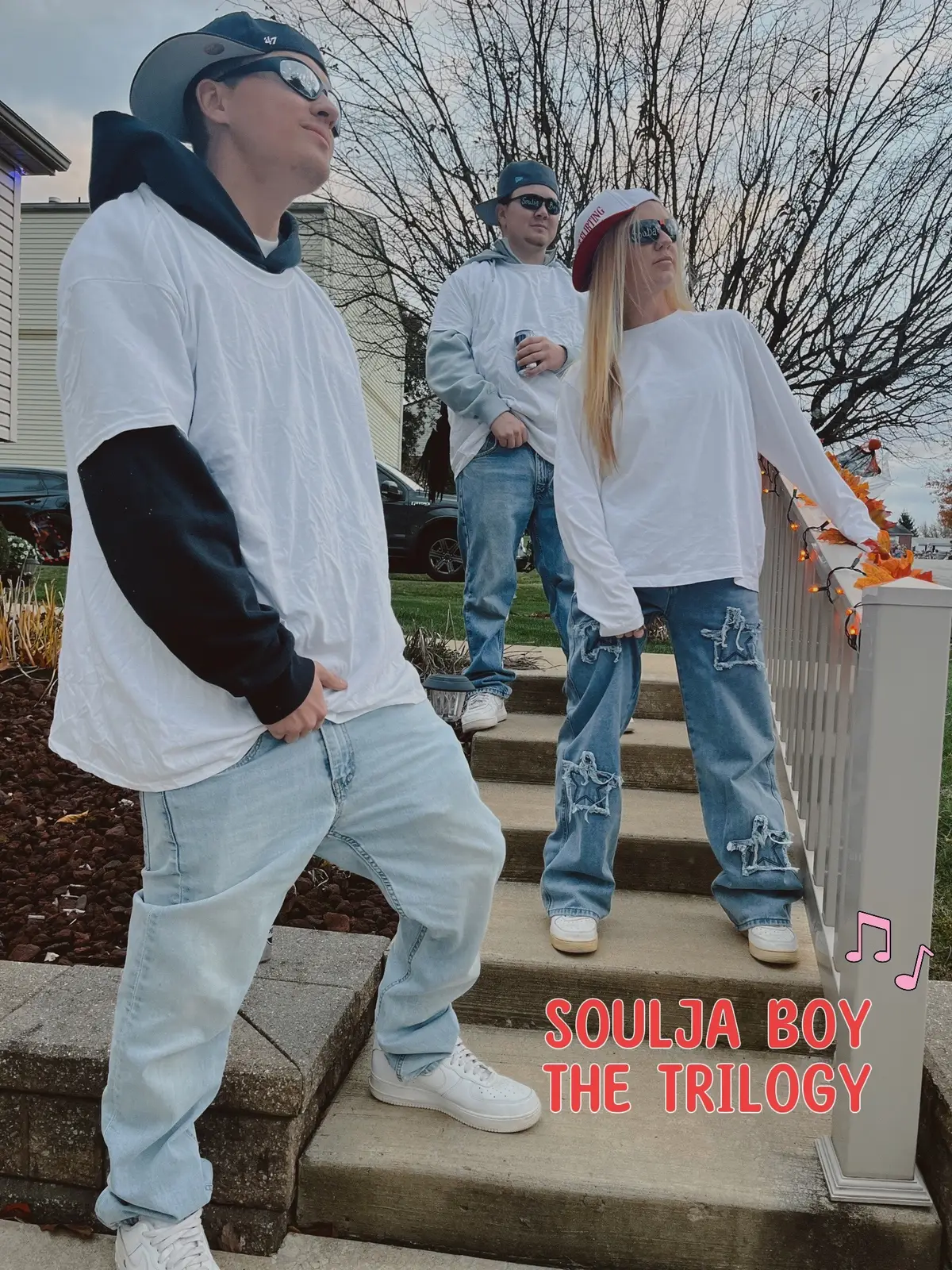 soulja boy the trilogy 🎶🎤🎧 #fyp #souljaboy #halloween #halloweencostume 