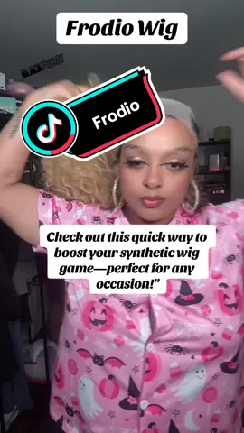 Check out this quick way to boost your synthetic wig game—perfect for any occasion!